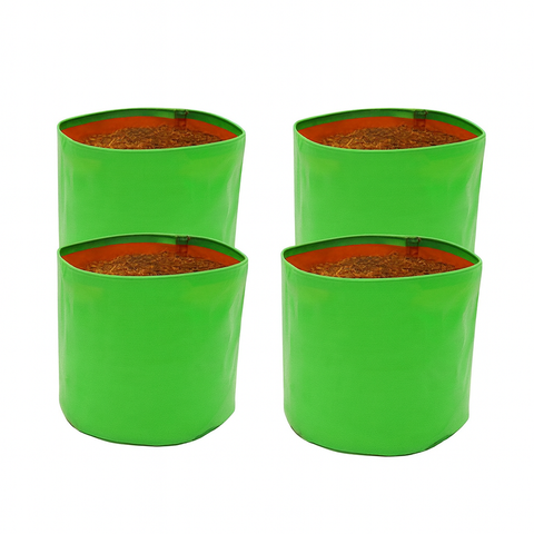 Green Plant Pouches 250 GSM  ( Pack of 4 )