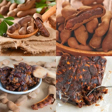 Tamarind Fresh Organic Pure ( 450 g ) | Nadan Puli
